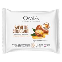 Salviette Struccanti Viso con Olio di Argan del Marocco 20 pz