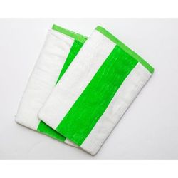 Tropical Cabana 2 Pc Bathsheet 2 Pc Bath Sheet by ESPALMA in Lime