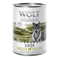 24x400g Senior Lamb Wolf of Wilderness Wet Dog Food