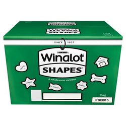 2x15kg Winalot Shapes Biscuits Dog Treats