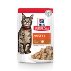 48x85g Turkey Adult 1-6 Hill's Science Plan Wet Cat Food