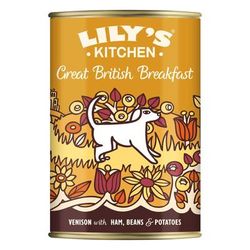 24x400g Great British Breakfast Lily's Kitchen Wet Dog Food
