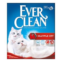 2x10l Multiple Cat Ever Clean Clumping Cat Litter