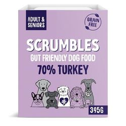 14x395g Turkey Grain Free Scrumbles Wet Dog Food