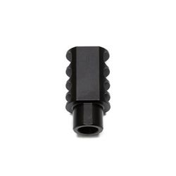 JMac Customs 4C 14-1LH 4-Port Muzzle Brake Black Nitride Black RRD-4C-14