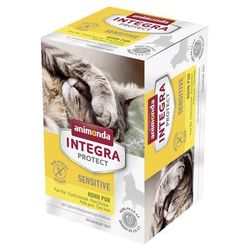 6x100g Sensitive Pure Chicken Animonda Integra Protect Wet Cat Food