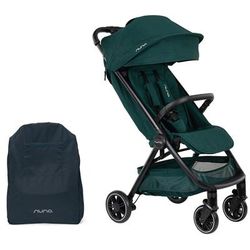 Nuna TRVL Self-Folding Compact Stroller - Lagoon