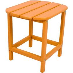 All-Weather Side Table - Tangerine - Hanover HVSBT18TA