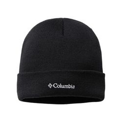 Columbia 191125 City Trek Heavyweight Cuffed Beanie Hat in Black | Acrylic