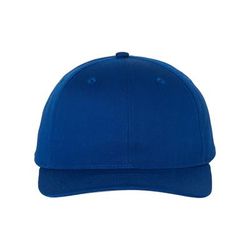 Richardson 212 Pro Twill Snapback Cap in Royal Blue size Small/Medium | 60/40 cotton/polyester