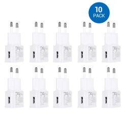 Chargeur mural USB 5V 2,1 a, charge rapide pour Samsung Galaxy S7 S6 J8 J7 J3 J5 Note 4 5, Kindle, LG,PS4, appareil photo LG Stylo 3 Plus, HTC
