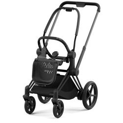 Cybex ePriam 2 Electronic Assist Stroller Frame - Matte Black / Black