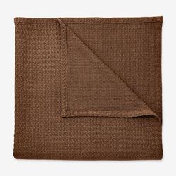BH Studio Cotton Blanket by BH Studio in Chocolate (Size KING)