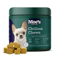 Chillout Chicken Bites Dog Supplement, Count of 90