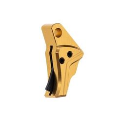 Tyrant CNC Glock Gen 5 Compatible Trigger Screw/Safety Gold/Black TD-GTRIG-5-Gold-Black