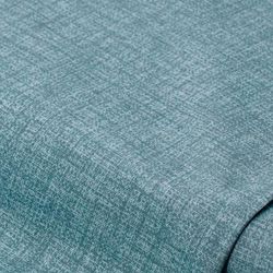 Tissu coton mélangé enduit uni "Meran", pétrole