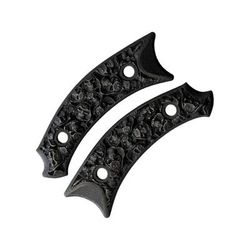 Bastinelli Creations 2 Saints Bronze Scales Fits Mako fixed blade 2 SAINTS SCALES MAKO FIXED