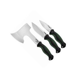 Utica Campsite Combo Black and green polymer handle 91-1703CP
