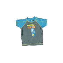 Carter's Rash Guard: Gray Sporting & Activewear - Size 2Toddler