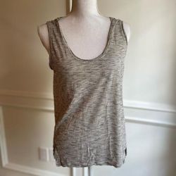 Madewell Tops | Madewell Anthem Tanktop | Color: Black/Cream | Size: M