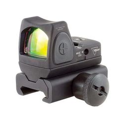 Trijicon RM06 RMR Type 2 Adjustable LED Red Dot Sight 3.25 MOA Red Dot RM34W Mount Matte Black RM06-C-700675