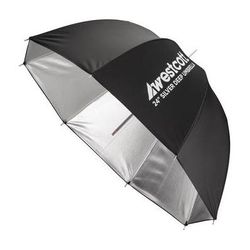 Westcott Deep Silver Bounce Umbrella (24") 5627