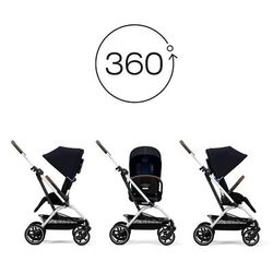 Cybex Eezy S Twist +2 V2 Stroller - Ocean Blue
