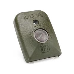 DPM Glock 21/30/37/38/39 .45 Auto/.45 G.A.P. Magazine Floorplate/Glass Breaker Olive Green MFPG-GL/2