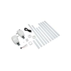 Lippert Manual To Power Conversion Kit For Solera Awnings White 329250