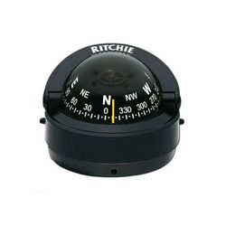 Ritchie S-53 Explorer Compass - Surface Mount - Black S-53