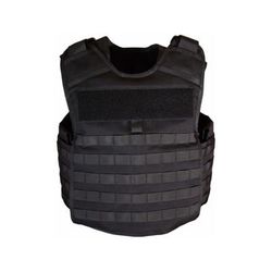 ExecDefense USA Tactical External Ballistic Vest w/MOLLE III-A Black 2XL EXV-097-XXL