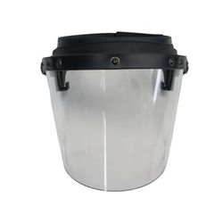 ExecDefense USA Riot Visor Compatible with picatinny side rails Transparent Universal Size E-RV-PR