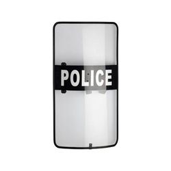 ExecDefense USA RUB-X Riot Shield Transparent Standard Size 35.5in x 19.5in EXS-221-S