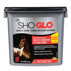 Sho-Glo Supplement for Horses, 5 lbs.