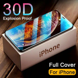 Protecteur d'écran en verre pour iPhone 30D Full Cover Guatemala 15 11 12 13 14 Pro Max