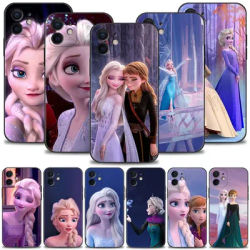 Coque de téléphone avec princesse Elsa et Anna coque pour Apple iPhone 15 14 13 12 11 Pro Max