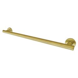 "Kingston Brass GBS1432CS7 Berwyn 32" Grab Bar, 1-1/4" O.D, Brushed Brass - Kingston Brass GBS1432CS7"