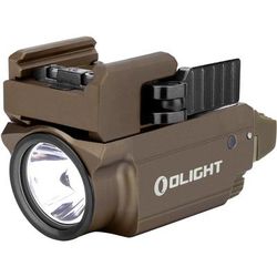 Olight Baldr Mini w/ Green Laser Sight LED Flashlight Cool White 600 Lumens Tan FL-OL-BALDRMINI-TN
