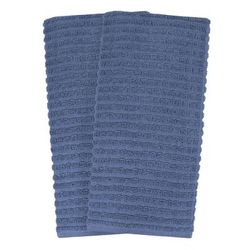 Royale 2Pk Solid Kitchen Towel by RITZ in Federal Blue
