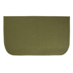 Solid Accent Rug by RITZ in Green (Size 18 X 30)