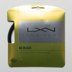 Luxilon 4G Black 16L (1.25) Tennis String Packages