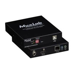 MuxLab UHD 4K KVM HDMI-over-IP PoE Extender Transmitter 500772-TX