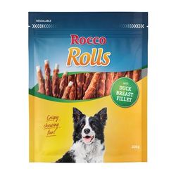 200g Duck Breast Fillet Rocco Rolls Chew Sticks