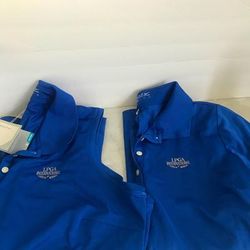 Nike Tops | (2) Lpga Ladies Golf Shirts Sz Xl | Color: Blue | Size: Xl