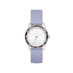 Skechers Women's Accented Bezel Purple Watch | Silicone