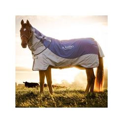 Rambo Autumn Series Turnout - 84 - Lite (0g) - Navy/Silver - Smartpak