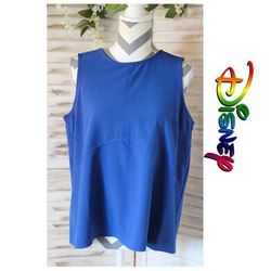 Disney Tops | G By Giuliano Sleeveless Top (260) | Color: Blue | Size: L