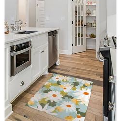 FLOWER POWER Kitchen Mat By Kavka Designs