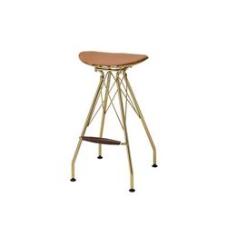 Bar Stool (Set-2) by Acme in Whiskey Gold