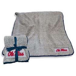 Ole Miss Frosty Fleece Home Textiles by NCAA in Multi